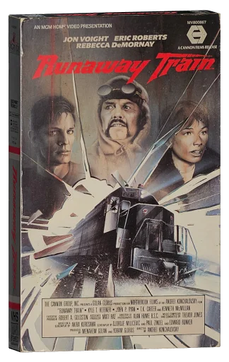 Runaway Train VHS, MGM/UA Home Video