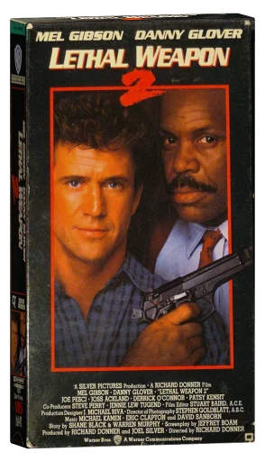 Lethal Weapon 2 VHS, Warner Home Video