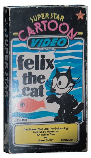 Felix the Cat VHS cover