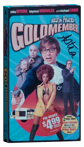 Austin Powers in Goldmember VHS, New Line Home Entertainment