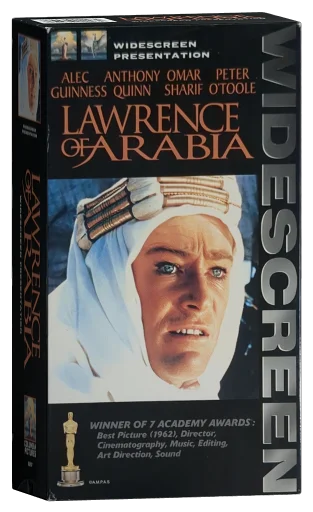 Lawrence of Arabia VHS, Columbia TriStar Home Video