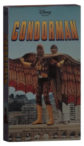 Condorman VHS, Walt Disney Home Video