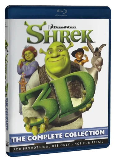 Shrek: The Complete Collection 3D Blu-ray, DreamWorks Animation SKG Home Entertainment