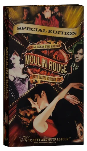 Moulin Rouge! VHS, 20th Century Fox Home Entertainment