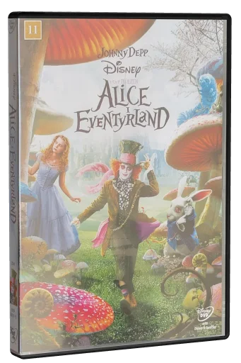 Alice i Eventyrland DVD cover