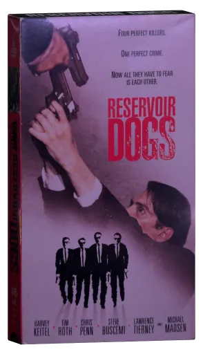 Reservoir Dogs VHS, LIVE Home Video