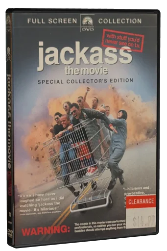 Jackass: The Movie DVD, Paramount
