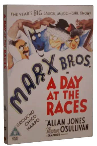 Marx Brothers in A Day at the Races DVD cover