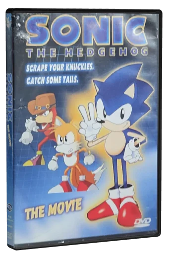Sonic the Hedgehog: The Movie DVD, A.D. Vision