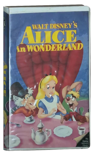 Alice in Wonderland VHS, Walt Disney Home Video