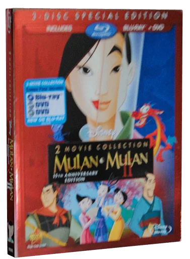 Mulan Blu-ray, Disney