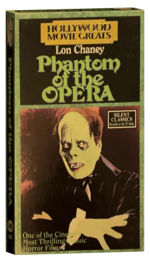 The Phantom of the Opera VHS, GoodTimes Home Video
