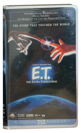 E.T. the Extra-Terrestrial VHS, MCA Home Video