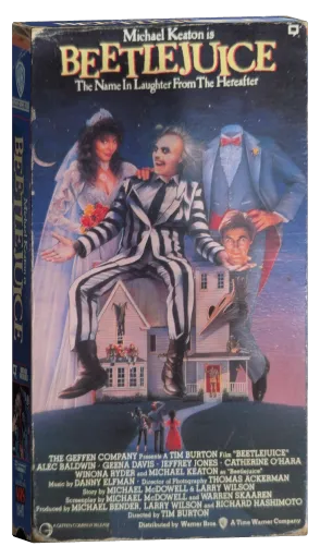 Beetlejuice VHS, Warner Home Video