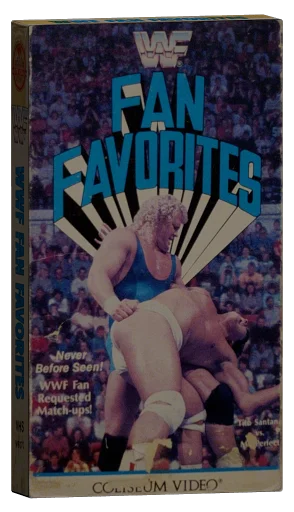 WWF Fan Favorites VHS cover