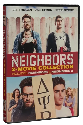Neighbors + Neighbors 2 DVD cover