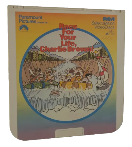 Race for Your Life, Charlie Brown CED, RCA SelectaVision VideoDiscs