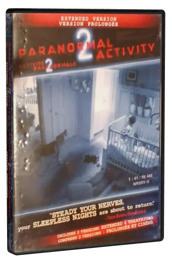 Paranormal Activity 2 DVD, Paramount Pictures Home Entertainment