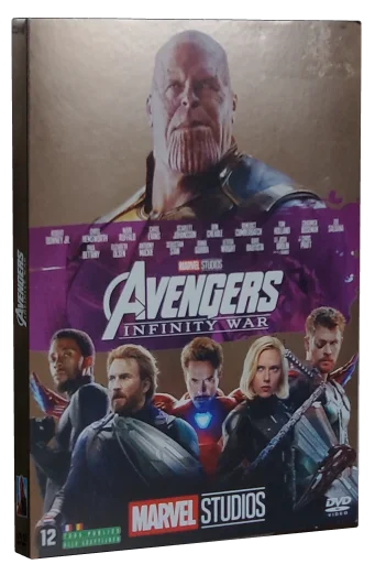 Avengers: Infinity War DVD, Marvel Studios