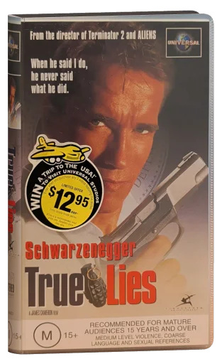 True Lies VHS, Universal