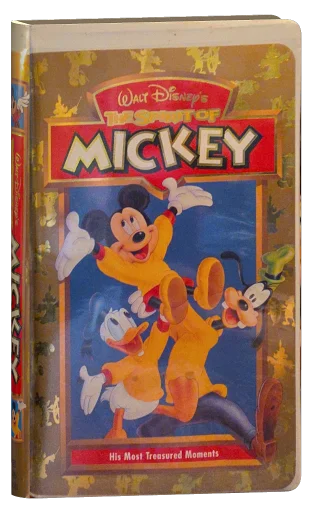 The Spirit of Mickey VHS, Walt Disney Home Video