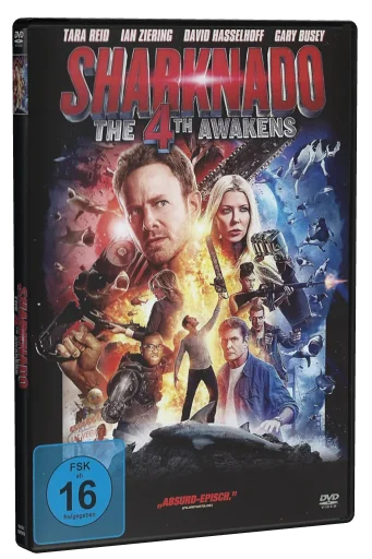 Sharknado 4: The 4th Awakens DVD cover