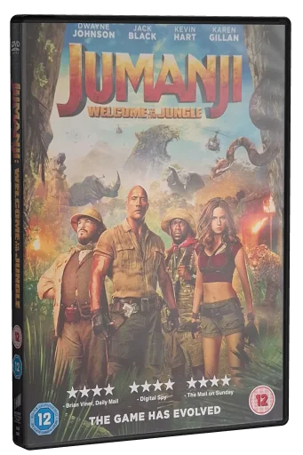 Jumanji: Welcome to the Jungle DVD, Sony Pictures Home Entertainment