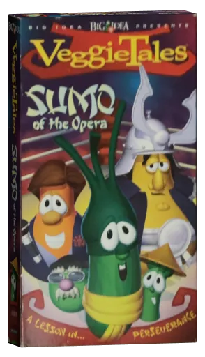 VeggieTales: Sumo of the Opera VHS cover