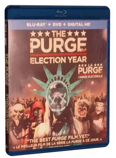 The Purge: Election Year Blu-ray, Universal Studios Home Video
