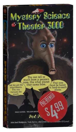 Mystery Science Theater 3000 VHS, Rhino Home Video