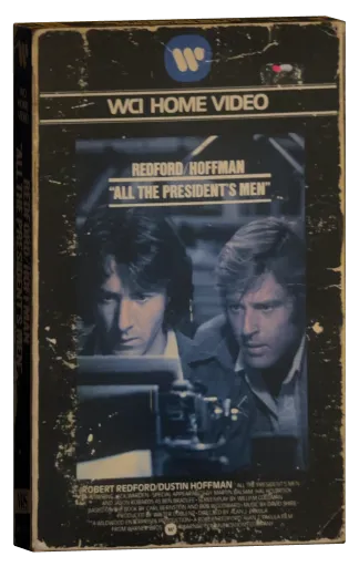All the President's Men VHS, WCI Home Video