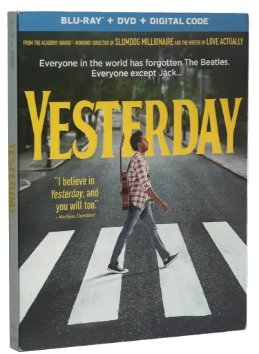 Yesterday Blu-ray, Universal Studios Home Video
