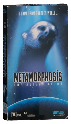 Metamorphosis: The Alien Factor VHS, Vidmark Entertainment