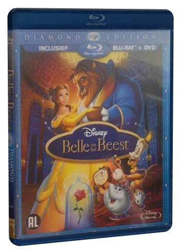 Beauty and the Beast Blu-ray cover