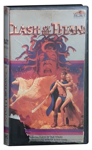 Clash of the Titans VHS, MGM/UA