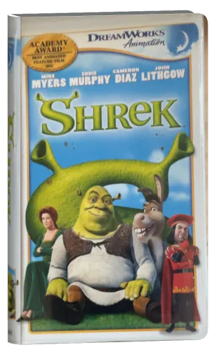 Shrek VHS, DreamWorks