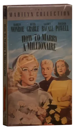 How to Marry a Millionaire VHS cover