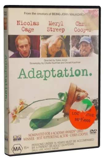 Adaptation. DVD, RCA/Columbia Pictures Home Video