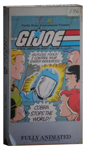 G.I. Joe: A Real American Hero VHS, F.H.E. (Family Home Entertainment)
