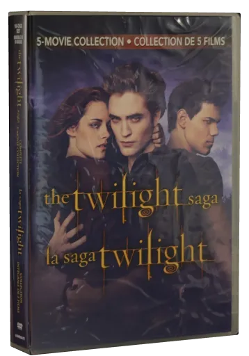 The Twilight Saga DVD cover