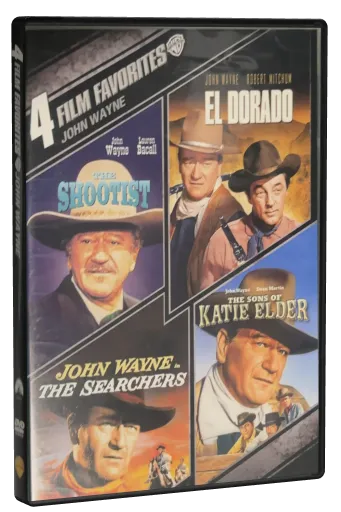4 Film Favorites: John Wayne DVD cover