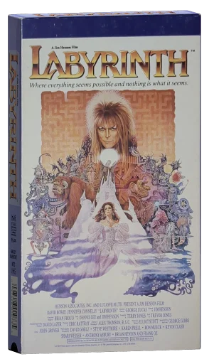 Labyrinth VHS, New Line Cinema