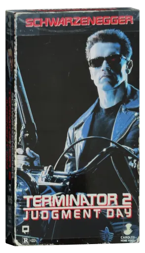 Terminator 2: Judgment Day VHS, LIVE Home Video
