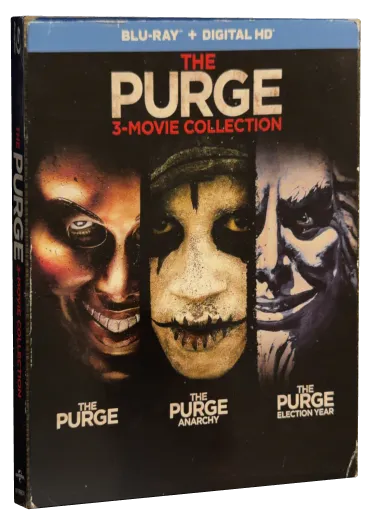 the purge 3 movie collection Blu-ray cover