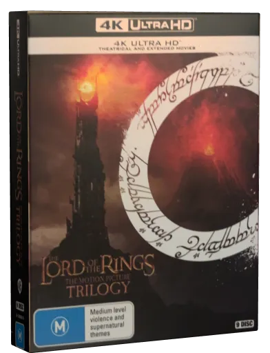The Lord Of The Rings: The Motion Picture Trilogy Adventure New Line Cinema 4K-UHD, Warner Bros. Pictures