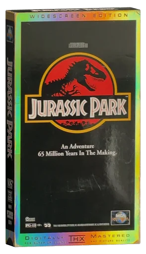 Jurassic Park VHS, MCA Universal Home Video