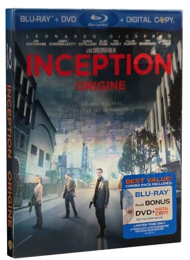 Inception Blu-ray, Warner Bros.