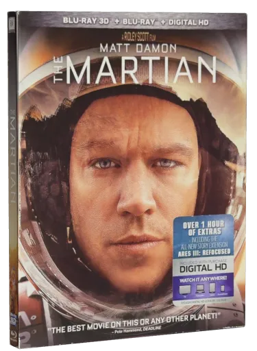The Martian Blu-ray, Twentieth Century Fox