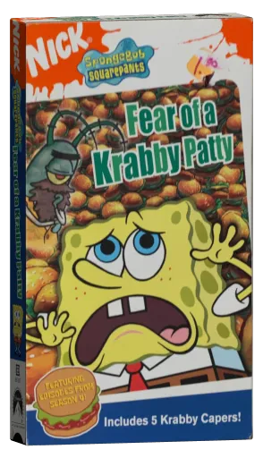 SpongeBob SquarePants VHS, Paramount Home Video