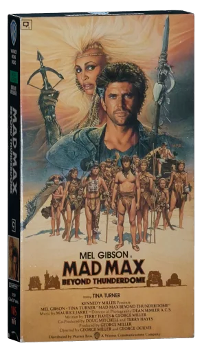 Mad Max Beyond Thunderdome VHS, Warner Home Video